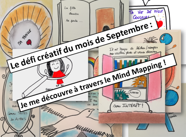 défi créatif du mois de Septembre Mind Mapping