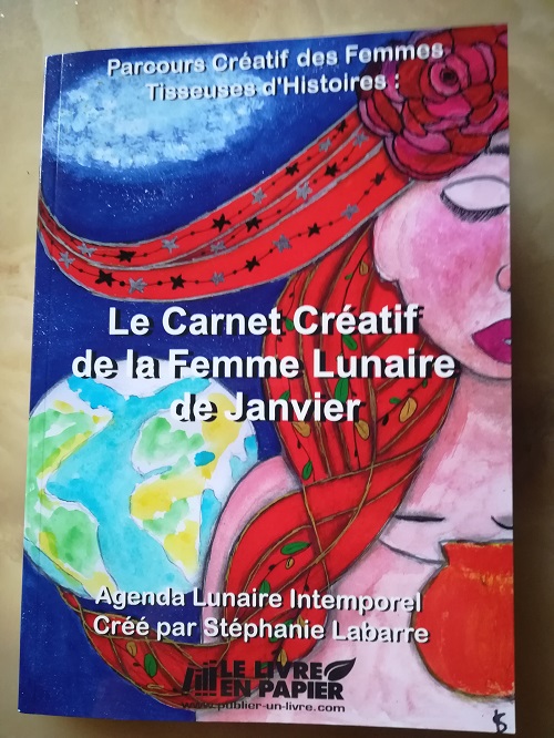 Première de couverture du Carnet Lunaire de Janvier